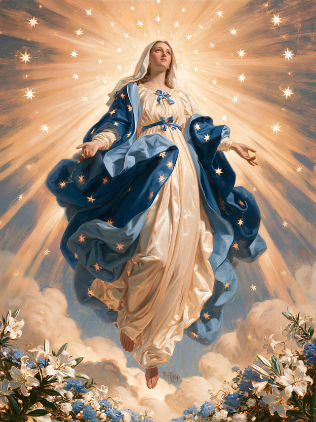 L’Assomption de Marie — Les Rubans bleus du ciel rose