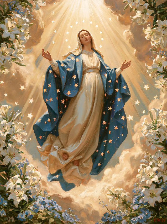 L’Assomption de Marie — L’Étoffe aux grandes étoiles
