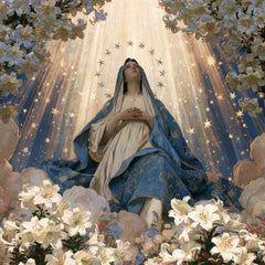 L’Assomption de Marie — Le Recueillement au berceau des lis