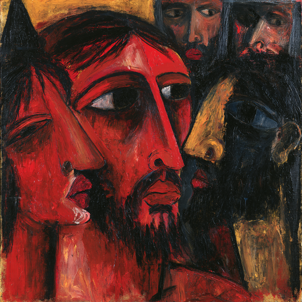 La Trahison de Judas — Expressionniste · Carré n° 2 — art chrétien