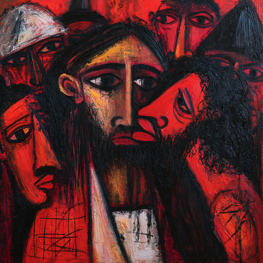 La Trahison de Judas — Expressionniste · Carré n° 3