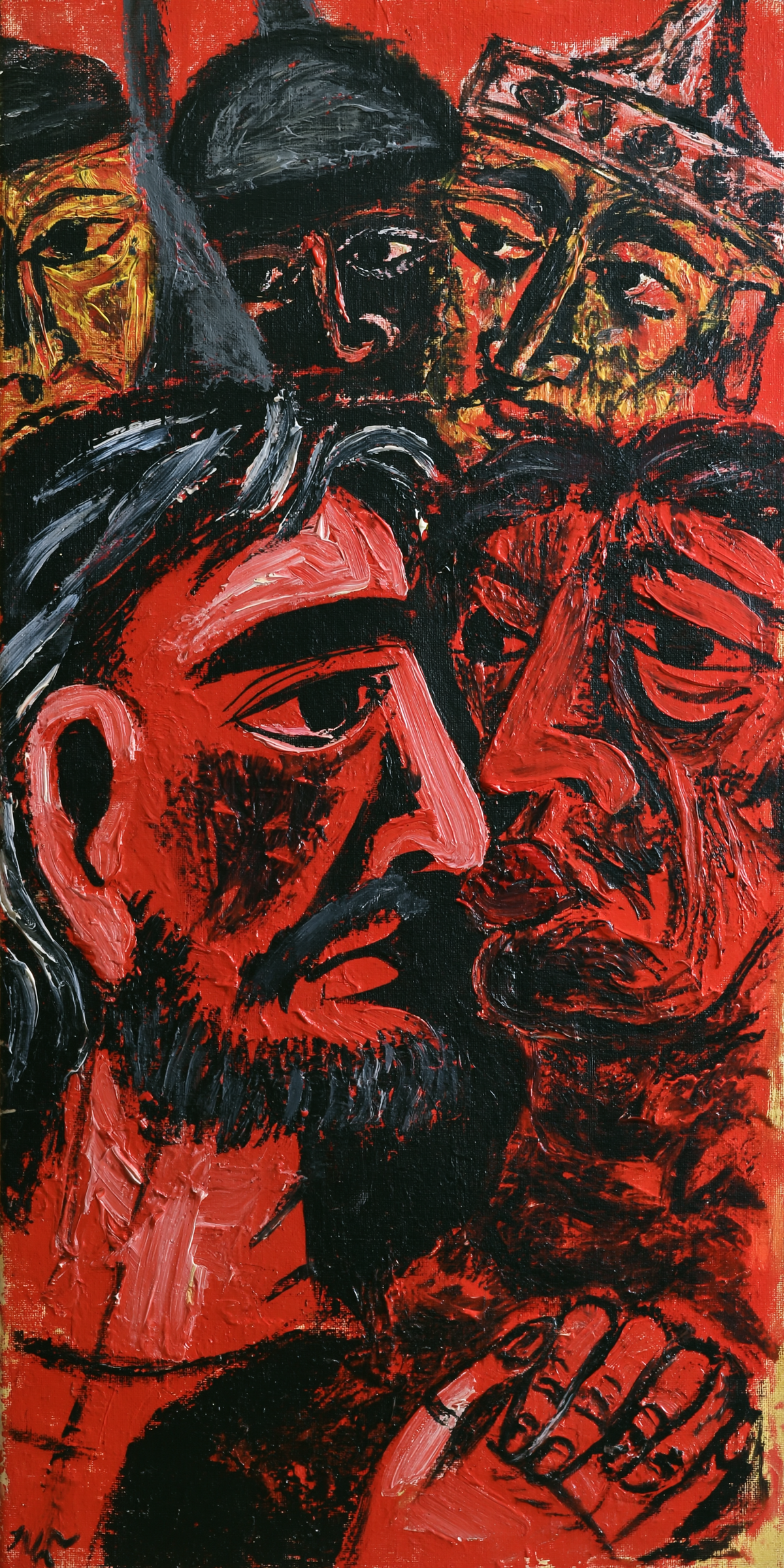 La Trahison de Judas — Expressionniste · Portrait n° 2