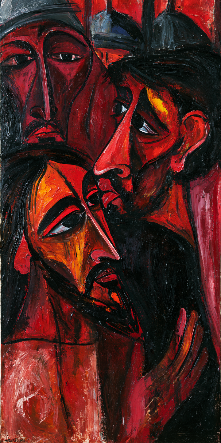 La Trahison de Judas — Expressionniste · Portrait n° 3