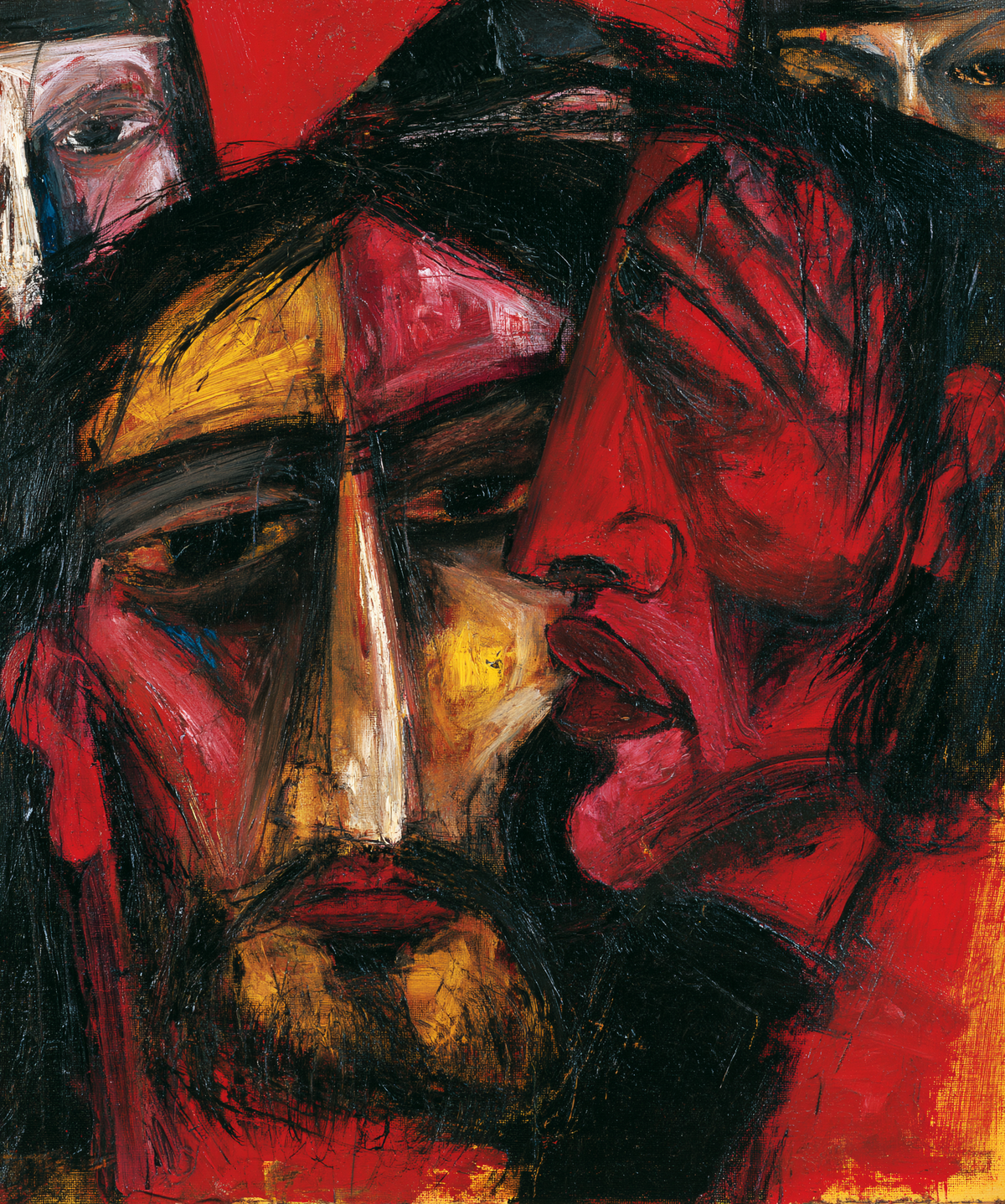 La Trahison de Judas — Expressionniste · Portrait n° 12 — art chrétien