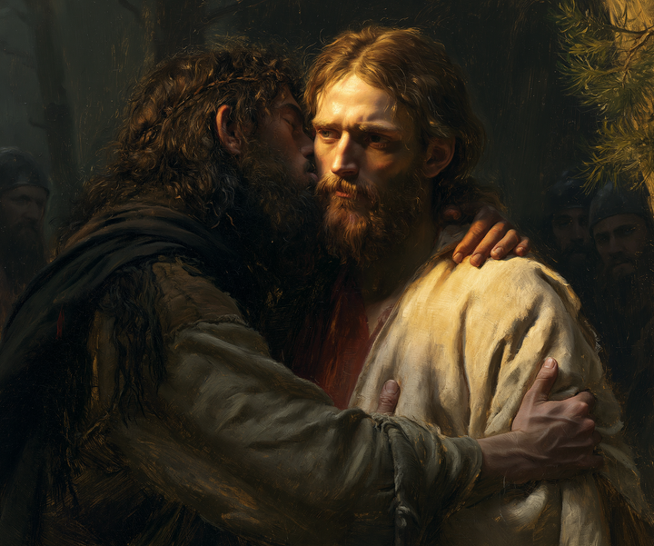 La Trahison de Judas — Lumière divine · Paysage n° 2