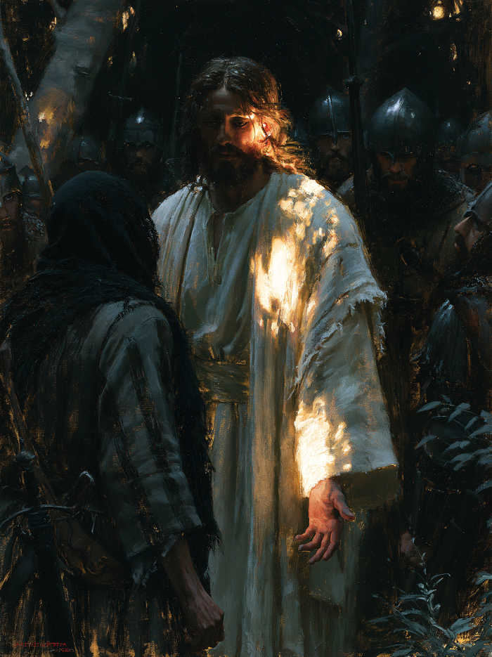 La Trahison de Judas — Les Éclats d’or sur la robe blanche