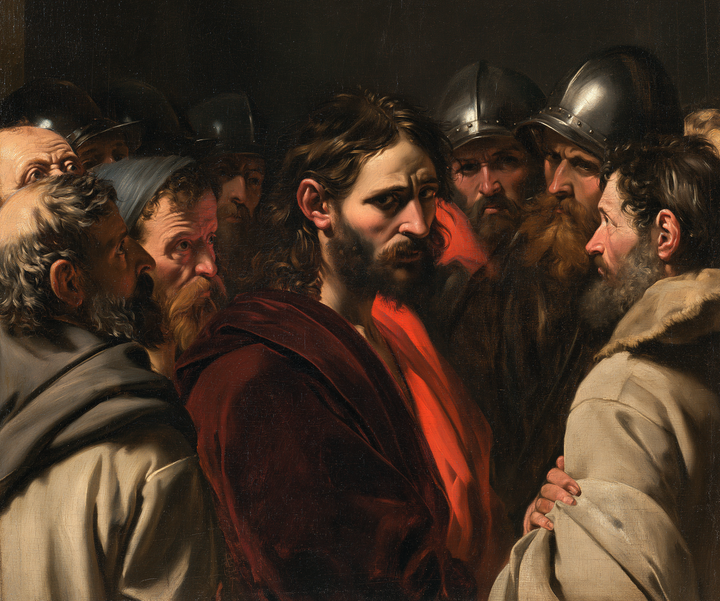 La Trahison de Judas — Rouge du sacrifice · Paysage n° 2
