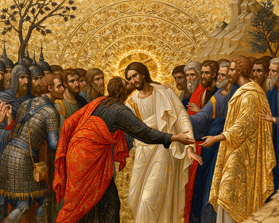 La Trahison de Judas — Sacré doré · Paysage n° 2
