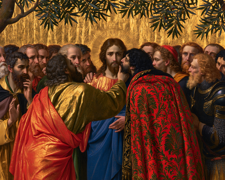 La Trahison de Judas — Sacré doré · Paysage n° 3