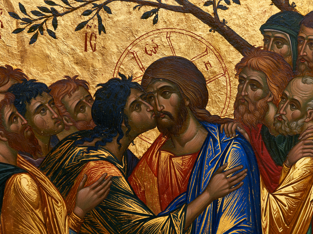 La Trahison de Judas — Sacré doré · Paysage n° 5 — art chrétien