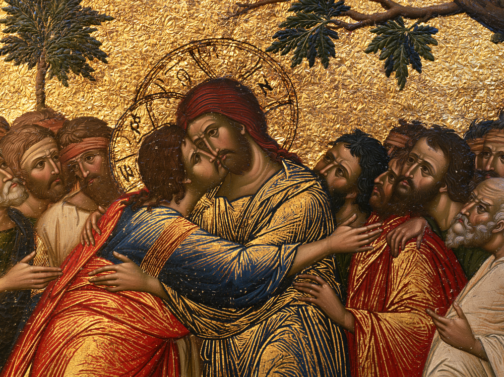La Trahison de Judas — Sacré doré · Paysage n° 6 — art chrétien