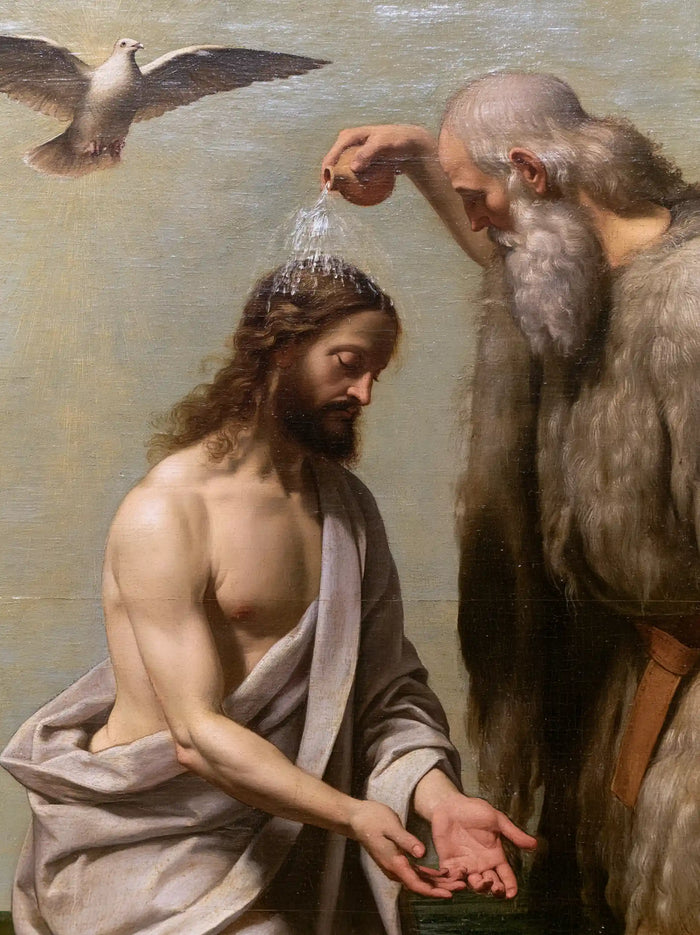 The Baptism of Jesus – Florentine Renaissance · Kneeling in the Jordan · Portrait no. 4