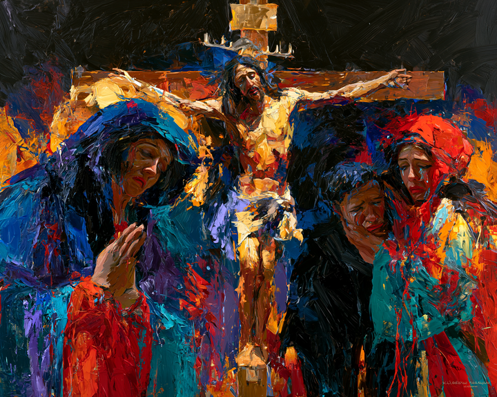 La Crucifixion — Expressionniste · Paysage n° 10