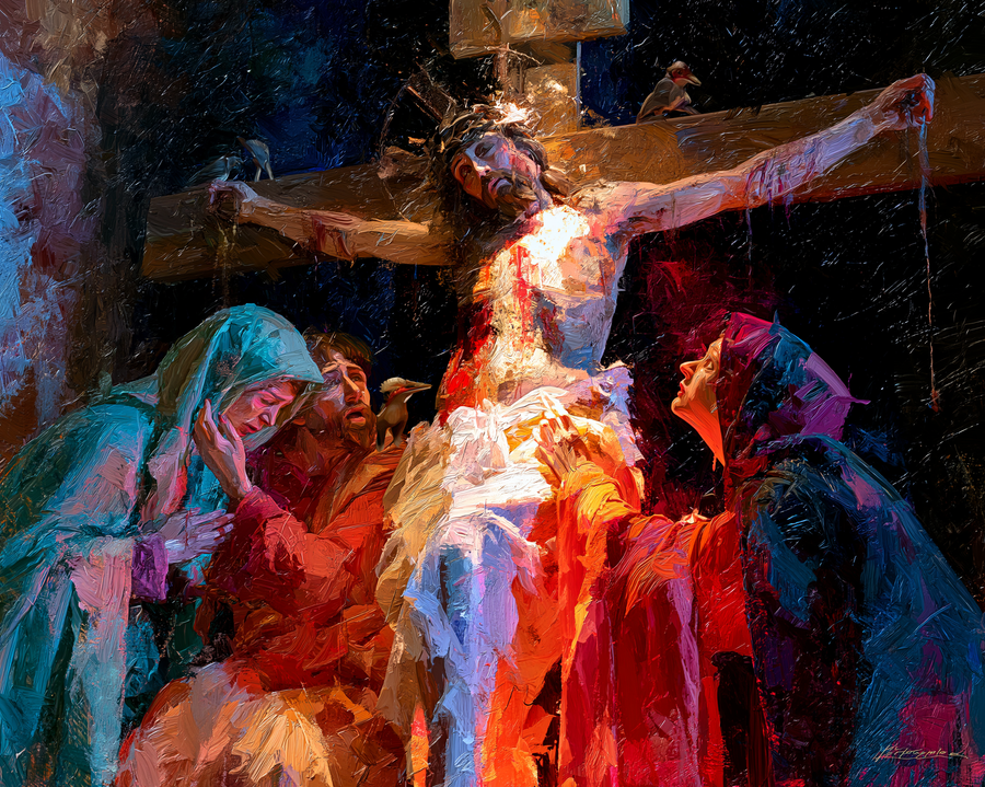 La Crucifixion — Expressionniste · Paysage n° 12