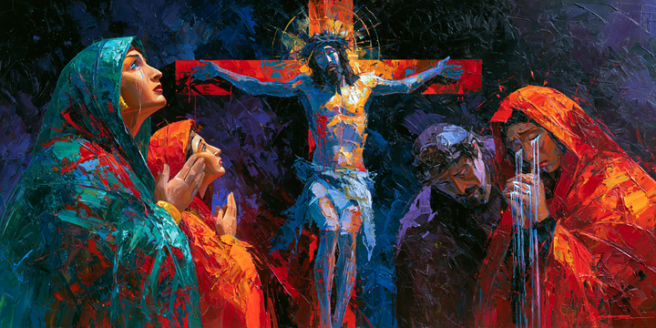 La Crucifixion — Expressionniste · Paysage n° 24
