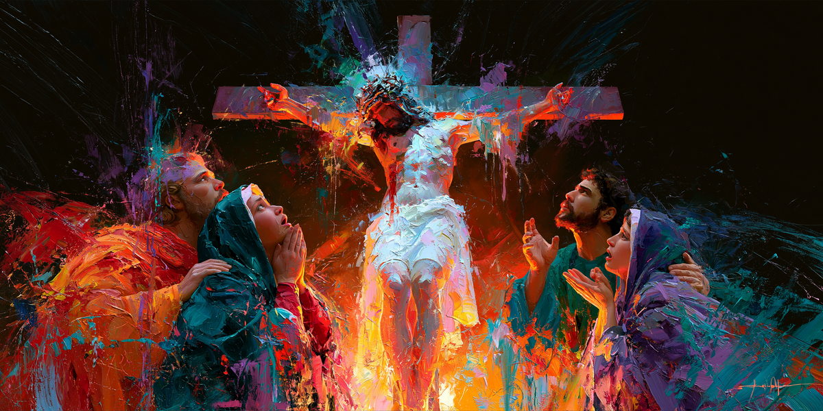 La Crucifixion — Expressionniste · Paysage n° 25