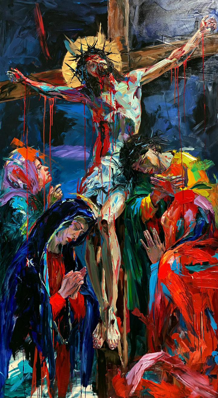 La Crucifixion — Expressionniste · Portrait n° 8