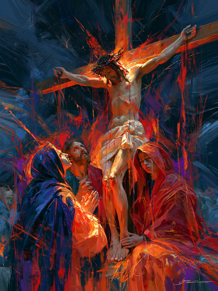 La Crucifixion — Expressionniste · Portrait n° 20