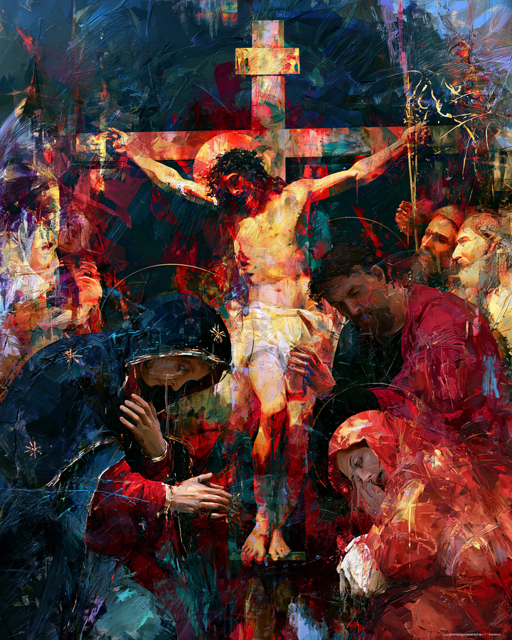 La Crucifixion — Expressionniste · Portrait n° 21