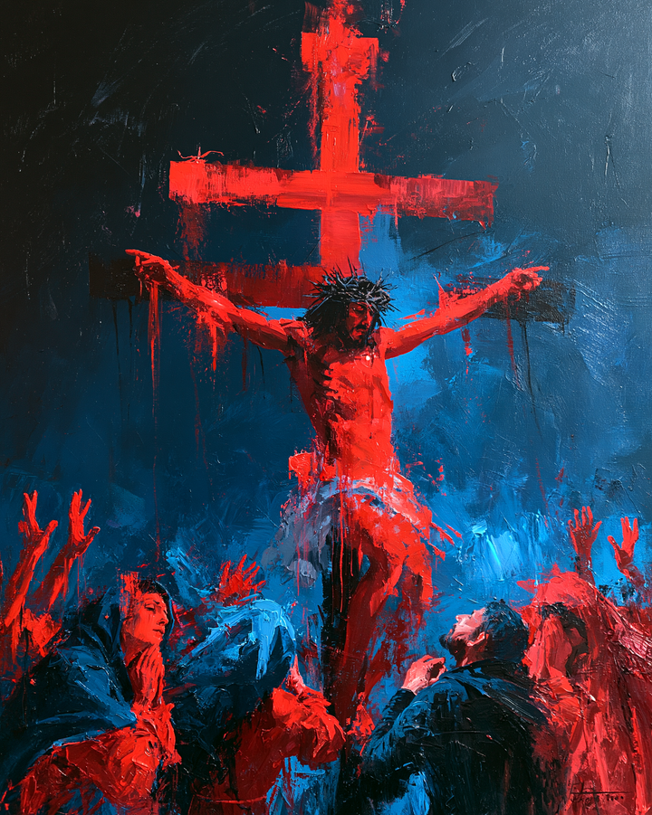 La Crucifixion — Expressionniste · Portrait n° 22
