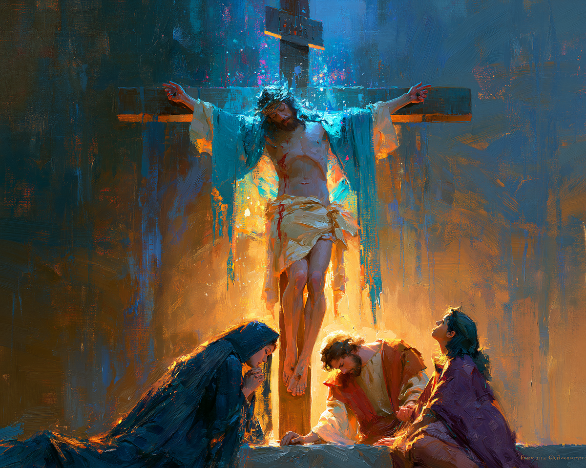 La Crucifixion — Impressionniste · Paysage n° 5 — art chrétien