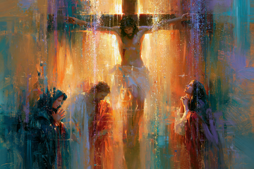 La Crucifixion — Impressionniste · Paysage n° 9