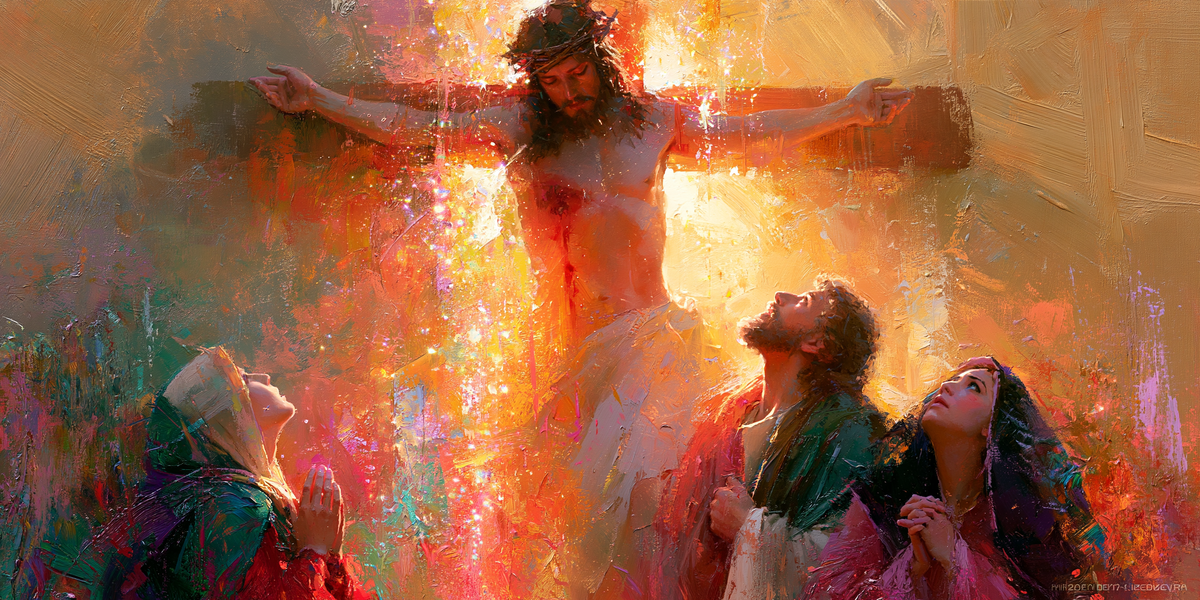 La Crucifixion — Impressionniste · Paysage n° 18
