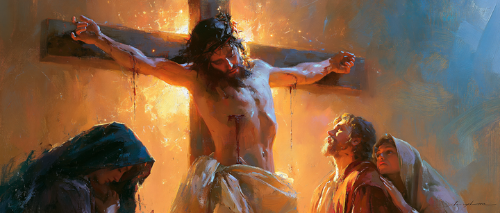 La Crucifixion — Impressionniste · Paysage n° 21