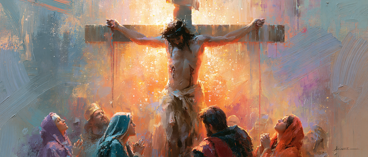 La Crucifixion — Impressionniste · Paysage n° 22