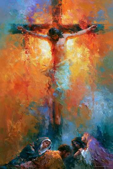 La Crucifixion — Impressionniste · Portrait n° 12