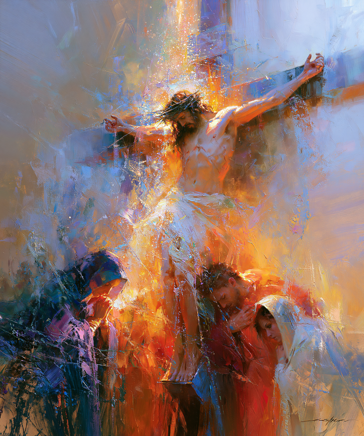 La Crucifixion — Impressionniste · Portrait n° 19
