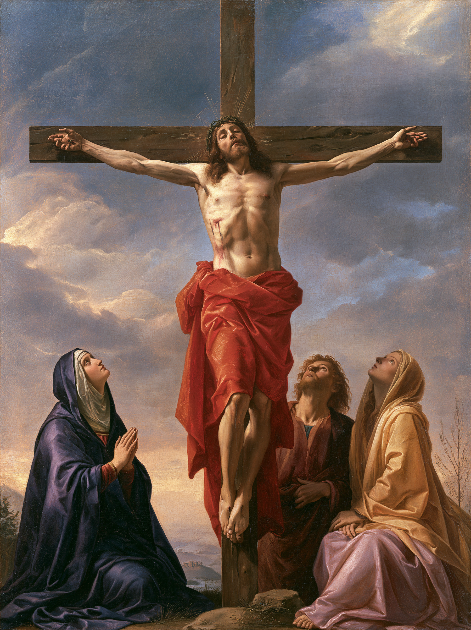 La Crucifixion — Renaissance florentine · Portrait n° 18