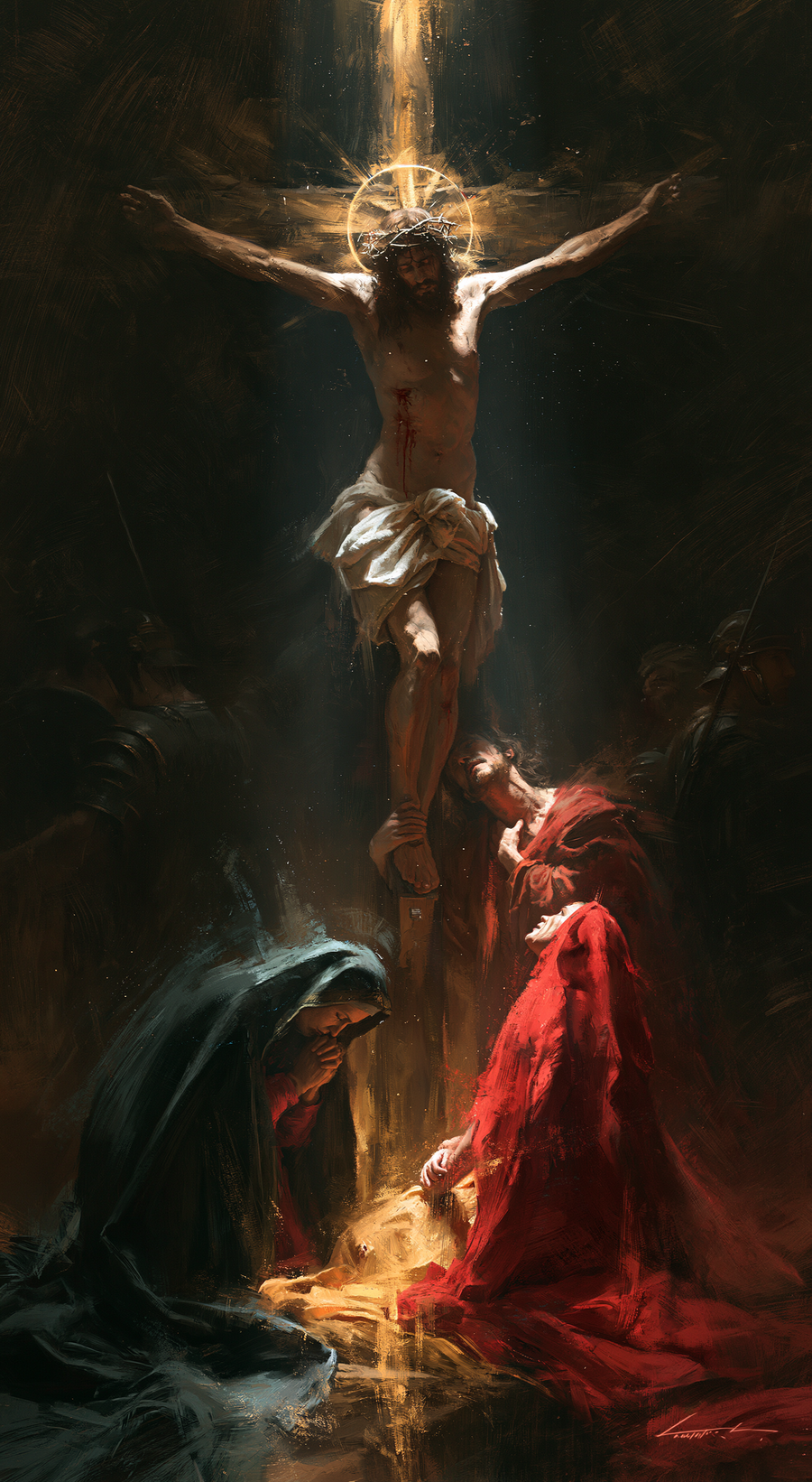 La Crucifixion — Silence sacré · Portrait n° 5
