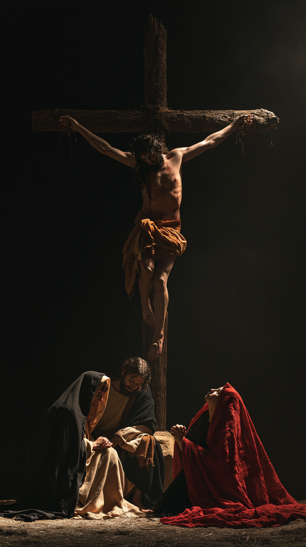 La Crucifixion — Silence sacré · Portrait n° 8 — art chrétien