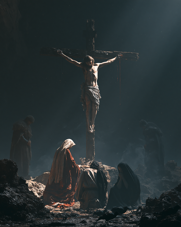 La Crucifixion — Silence sacré · Portrait n° 16