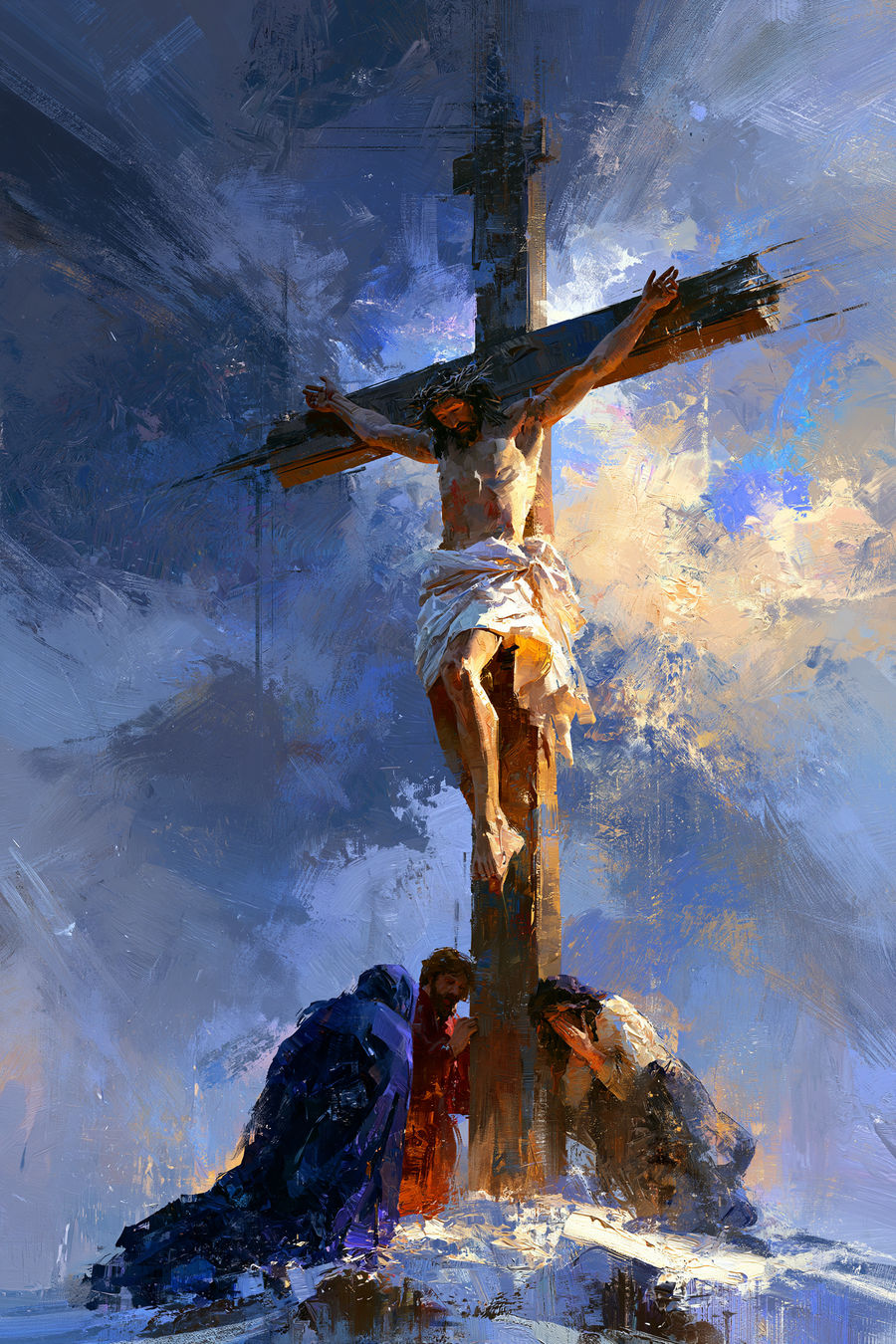 La Crucifixion — Vue monumentale sacrée · Portrait n° 5