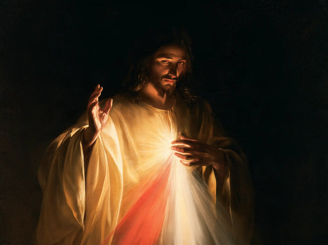 Jésus de la Miséricorde divine — La Source au cœur de la nuit
