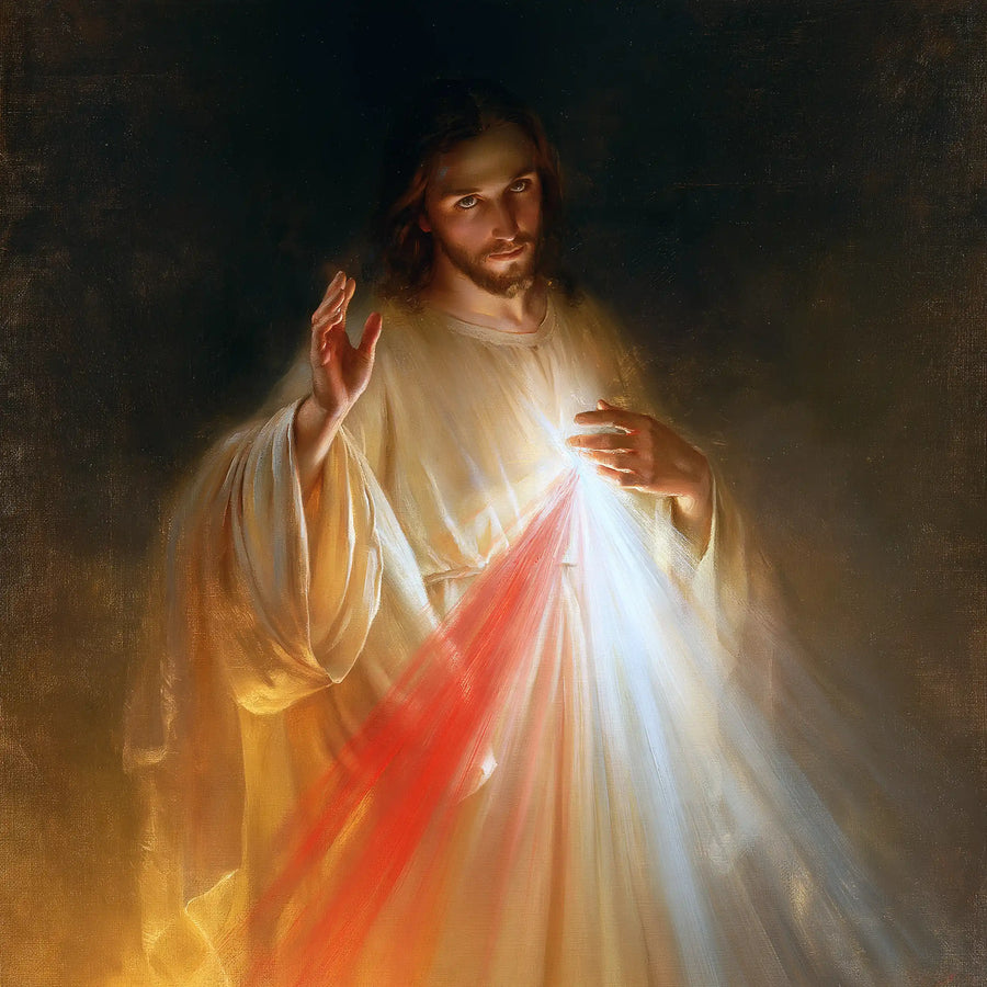 Divine Mercy Jesus - Compassion and Mercy · Square n° 2