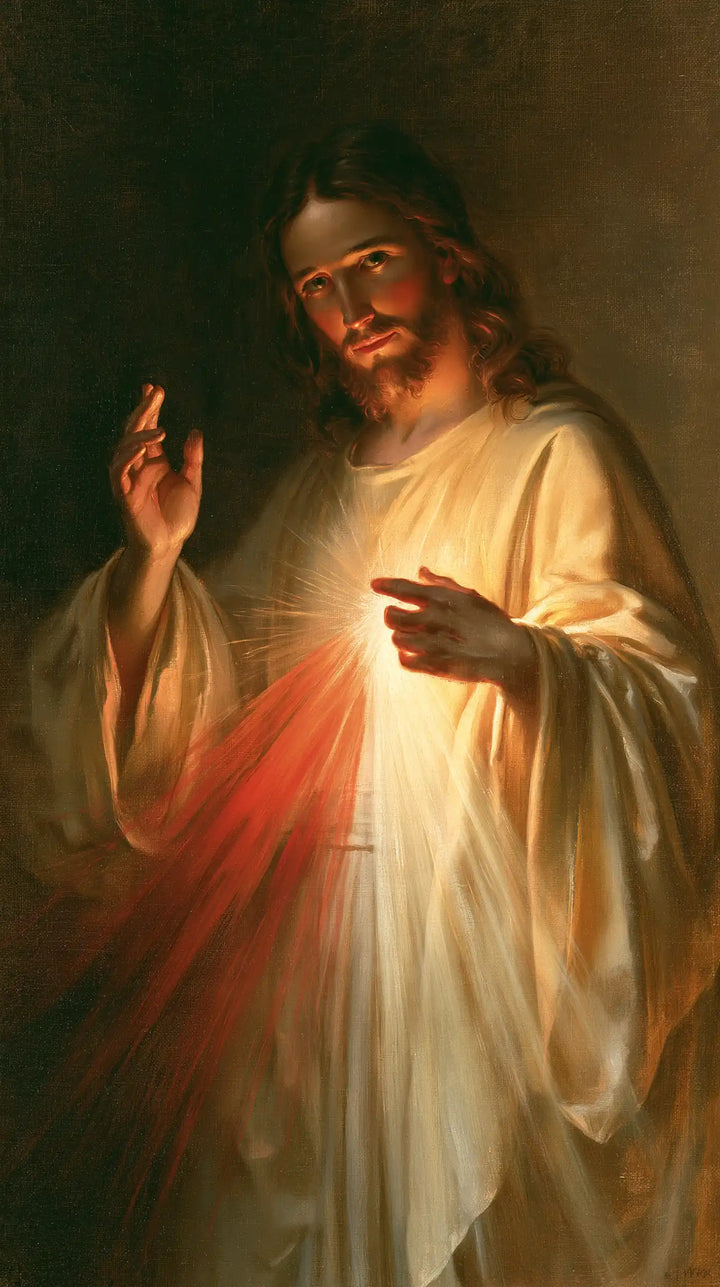 Divine Mercy Jesus - Devotional Portrait · Portrait n° 1