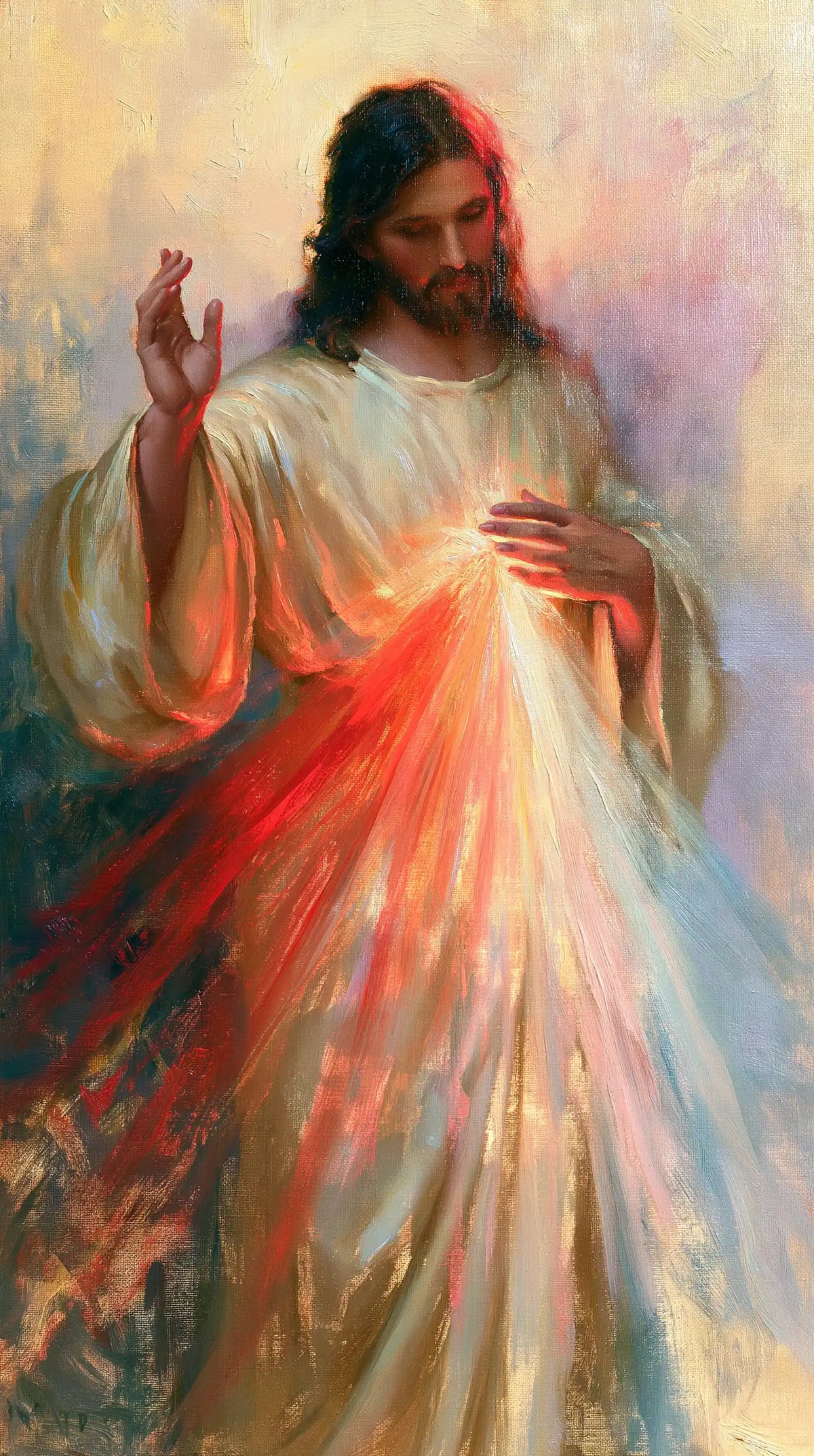 Jésus de la Miséricorde divine — Le Chant du corail et de l’ivoire