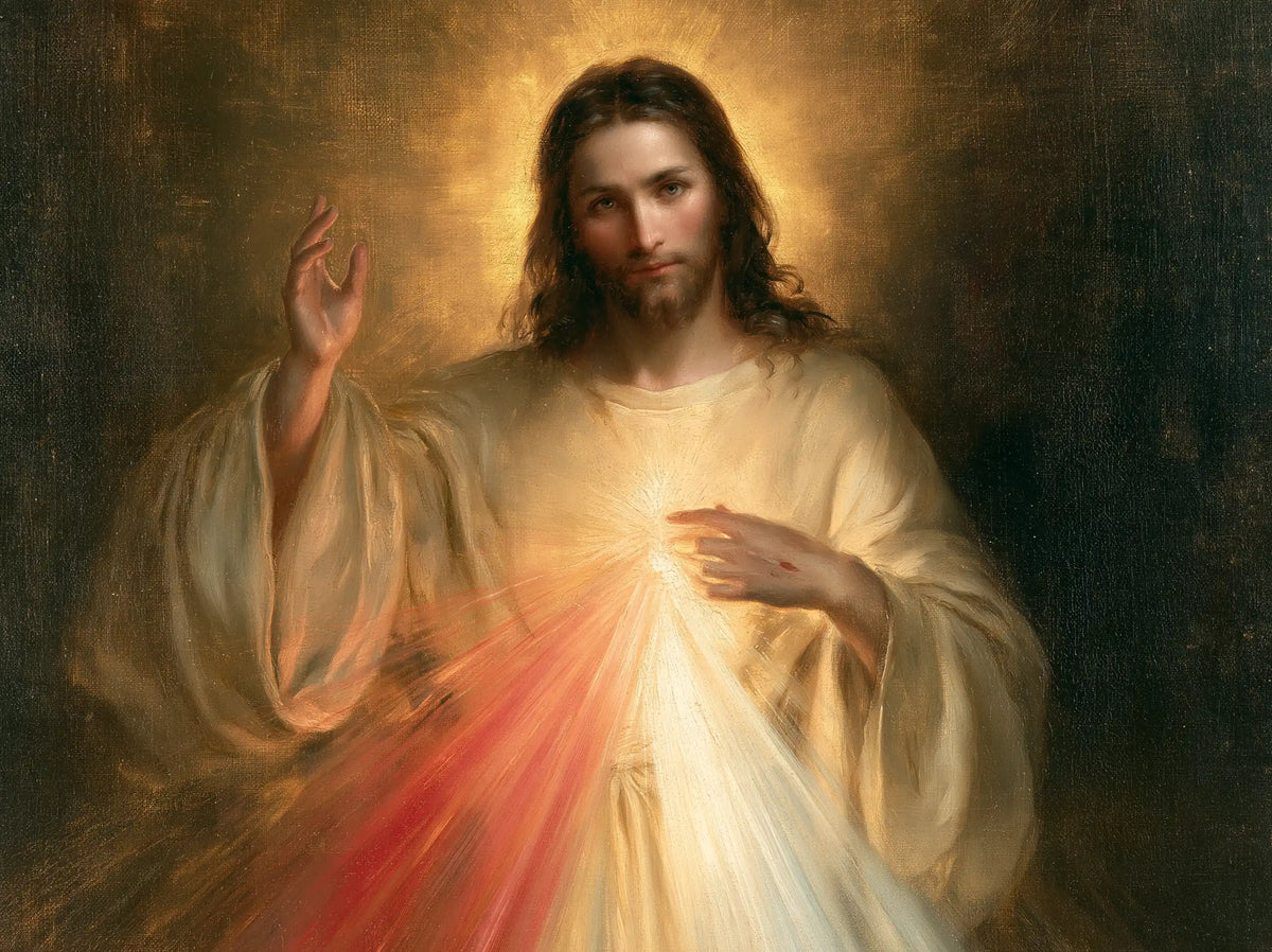 Jésus de la Miséricorde divine — La Quiétude au cœur du clair-obscur