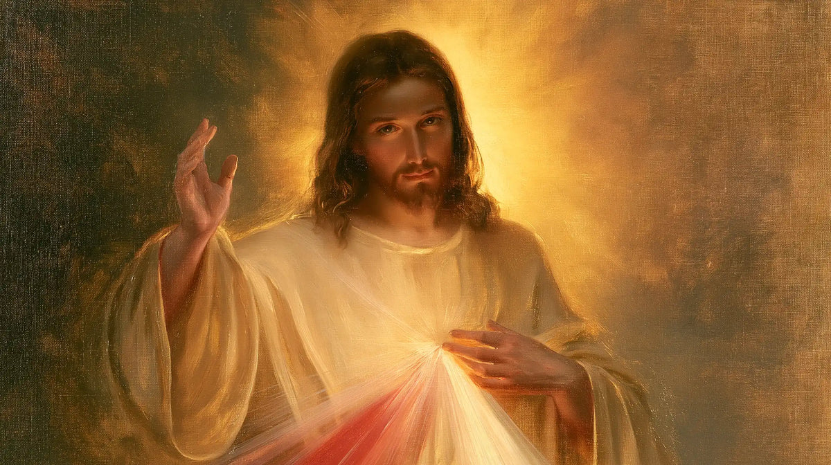 Jésus de la Miséricorde divine — La Chaleur du regard offert
