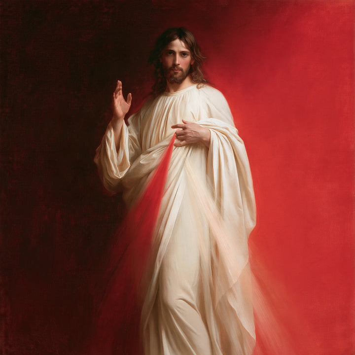 Divine Mercy Jesus – Mercy Against Scarlet Shadow