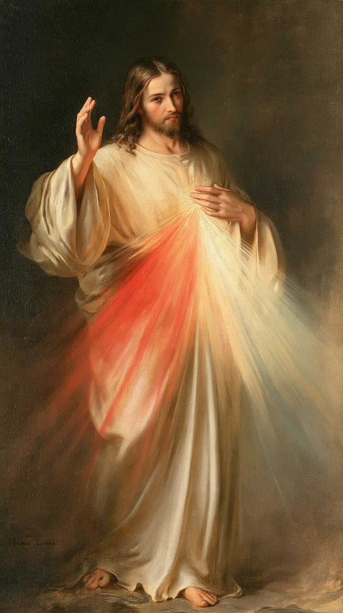 Jésus de la Miséricorde divine — La Bénédiction au bord de la terre