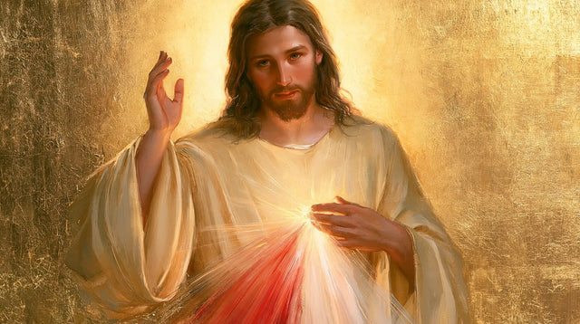 Jésus de la Miséricorde divine — Le Visage dans l’éclat tranquille
