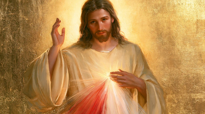 Jésus de la Miséricorde divine — Le Visage dans l’éclat tranquille