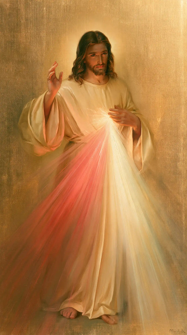 Jésus de la Miséricorde divine — Le Silence aux pieds nus