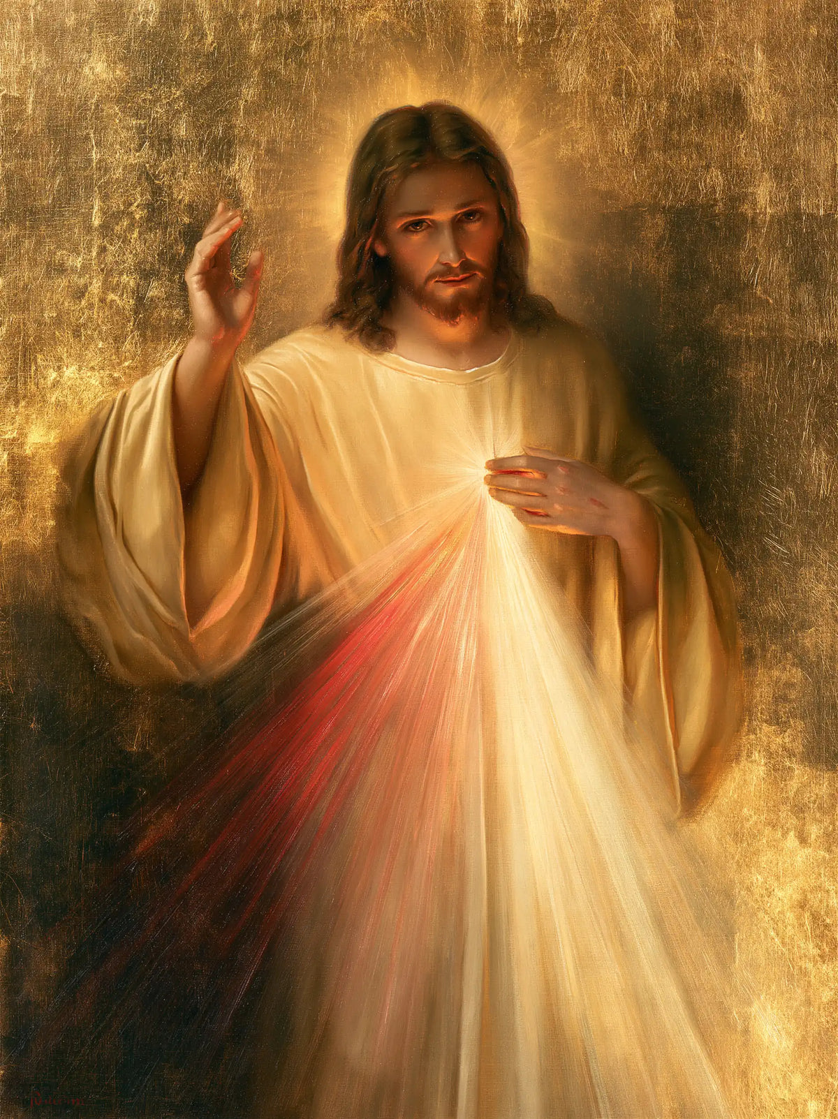 Jésus de la Miséricorde divine — La Lumière au revers de l’ombre