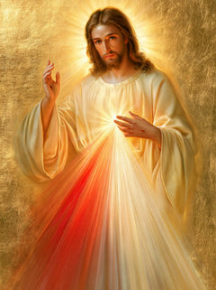 Jésus de la Miséricorde divine — Le Regard sous les aiguilles d’or