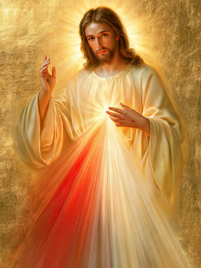 Jésus de la Miséricorde divine — Le Regard sous les aiguilles d’or